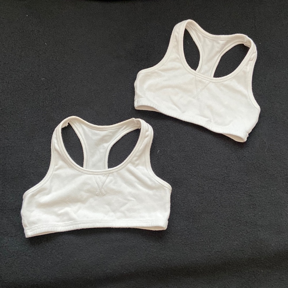 Girls’ Sports Bra - 2-pack (size 30 & 32)